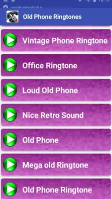 Old Phone Ringtones android App screenshot 2