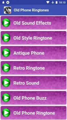 Old Phone Ringtones android App screenshot 5